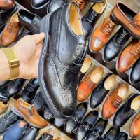کفش چرم دست دوز حراجی