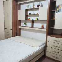تخت خواب تاشو مارک(kamja wood)|تخت و سرویس خواب|قم, بنیاد|دیوار