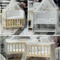 گهواره سنتی بانوج سیسمونی نوزاد تخت کنار مادر مدلx