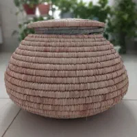 سبد بزرگ حصیری مناسب برنج