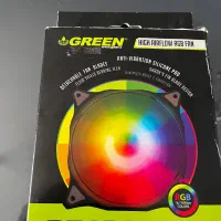 فن کامپیوتر ۱۲ عدد Green  - مدل GF120-RGB-