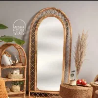 آیینه قدی حصیری نو نو|آینه|خرم‌آباد, |دیوار