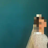 لباس عروس کاملا نو(جواهر وسنگ دوزی شده)