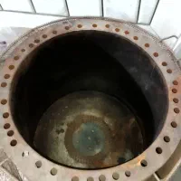 گاز نان پزی با همه وسایل نان پزی خیلی خوب وتمیز