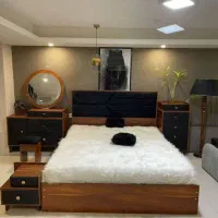 تخت خواب دونفره //بالوازم ست