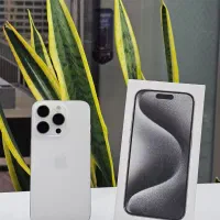 iPhone 15 Pro سفید تیتانیوم 256GB پارت ZAباتری 88%|موبایل|رشت, لاکانی|دیوار