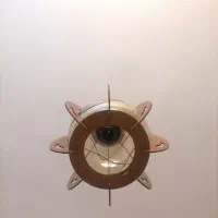 لوستر چوبی|لوستر و چراغ آویز|قم, پردیسان|دیوار