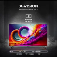 تلویزیون ال ای دی هوشمند  ایکس ویژن مدل 55XYU765|تلویزیون و پروژکتور|تهران, آبشار تهران (دریاچه)|دیوار