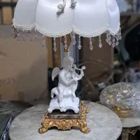 آباژورپایه برنز آبکاری طلا با ستون خارجی|چراغ خواب و آباژور|تهران, پارک شهر|دیوار