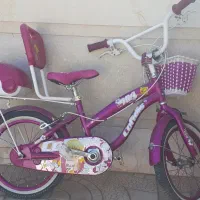 دوچرخه صورتی دخترانه نو سایز ۲۰