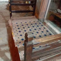 تخت قهوه خانه غرق اباد|تخت و سرویس خواب|نوبران, |دیوار