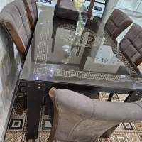 میز نهار خوری 6 نفره|میز و صندلی غذاخوری|اندیمشک, |دیوار