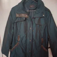 پالتو گرم و آستردار رنگ سرمه ای