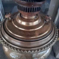 سماور زغالی برنز سنگین|کلکسیون اشیاء عتیقه|مرند, |دیوار