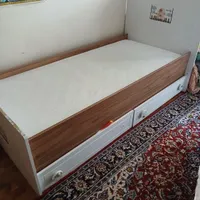 تخت کودک و نوجوان با تشک و کاور تشک و حفاظ|تخت و سرویس خواب|تهران, آجودانیه|دیوار