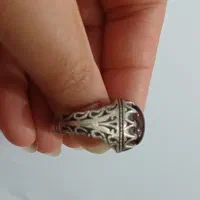 انگشتر نقره سنگ عقیق|جواهرات|مراغه, |دیوار