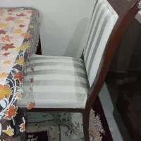 میزناهار ۶نفر همراه با ۶ عدد صندلی|میز و صندلی غذاخوری|تهران, والفجر (افسریه)|دیوار