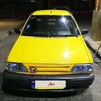 تاکسی پراید مدل 87 دوگانه نیمه دوم