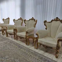 مبل7نفره سلطنتی وترکیبی ازکلاسیک|مبلمان خانگی و میز عسلی|مریوان, |دیوار