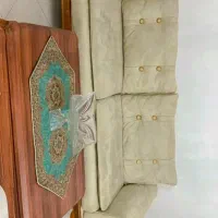 مبل تخت‌‌شو به همراه میز تلویزیون|مبلمان خانگی و میز عسلی|قرچک, باقرآباد|دیوار
