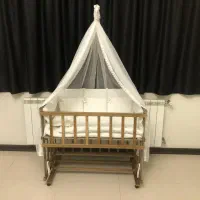 تخت نوزاد در حد نو با قیمت استثنایی|اسباب و اثاث بچه|لواسان, |دیوار