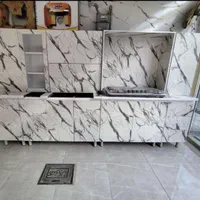 کابینت حاضری 6تیکه کد(9077)|مصالح و تجهیزات ساختمان|خرم‌آباد, |دیوار