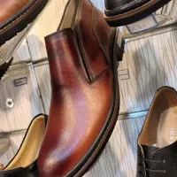 کفش مردانه چرم طبیعی تبریز.طبی ومجلس.نیم بوت.کالج