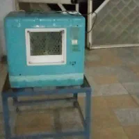 کولر آبی دستی همراه پایه آهنی