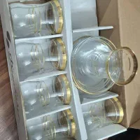 استکان کمرباریک با نعلبکی