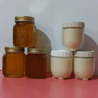 عسل کوهستان طبیعی و روغن بز درجه یک|خوردنی و آشامیدنی|اصفهان, طاحونه|دیوار
