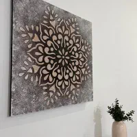 تابلو پتینه کاری برجسته کار دست