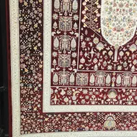 فرش۹متری/۱۲۰۰شانه اصل/طرح جدید/تراکم ۳۶۰۰ باکیفیت|فرش|لالجین, |دیوار