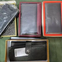 کیف پول مردانه چرم (نو) به همراه جعبه