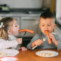 آموزش سوسیس بچه ها