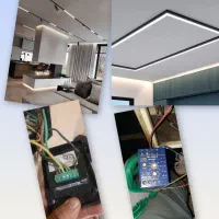 برقکارتکفاز برق کاری ۳فاز کولرآیفون تلفن لاین نوری