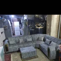 راحتی ال پایه فلز|مبلمان خانگی و میز عسلی|ایلام, |دیوار