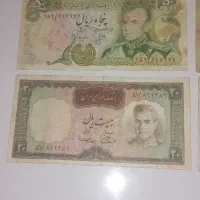 ۷ برگ اسکناس ارزشمند بانک ملی و مرکزی|کلکسیون سکه، تمبر، اسکناس|تهران, نیروی هوایی (پیروزی)|دیوار