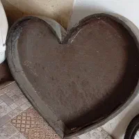 دکور قلب چوبی