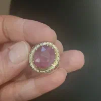 انگشتر نقره یاقوت برمه آفریقایی