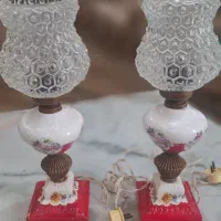 یک جفت چراغ قدیمی برقی و عتیقه