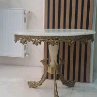 جلو مبلی و عسلی برنز|مبلمان خانگی و میز عسلی|اسلامشهر, شهرک مهدیه|دیوار