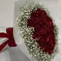 دسته گل روبانی و اسکناسی و باکس