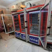 یخچال فریزر ایستاده ۶درب سالم درحد نو موتور دانفوس