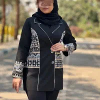 کت لنین سوزندوزی مناسب سایز ۴۲ تا ۵۰|لباس|تهران, آهنگ|دیوار