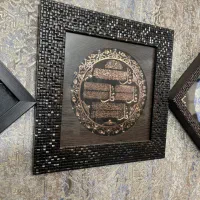 تابلو چهار قل و بشقاب میناکاری رنده و خردکن|صنایع دستی و سایر لوازم تزئینی|تبریز, |دیوار