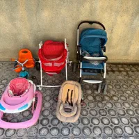 فروش کالسکه کریّر سه چرخه گهواره|اسباب و اثاث بچه|ملایر, |دیوار