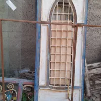 درب ۳لنگه وپنجره دو جداره سالم|مصالح و تجهیزات ساختمان|اهر, |دیوار