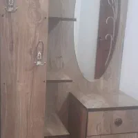 کمد مناسب کتابخانه یا جاکفشی  و۶عدد پشتی