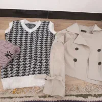 وست، کلاه و ترنج کت قواره دار زیر قیمت