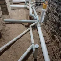 تاسیسات لوله کشی  اب  فاضلاب  جوشکای سیار  تخریب